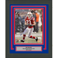 Framed Autographed/Signed Wes Welker New England Patriots 8x10 Football Photo JSA COA #2