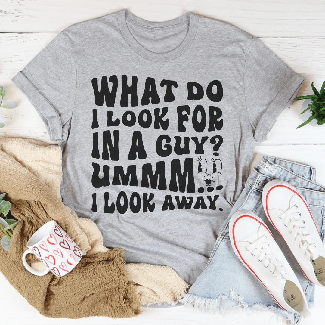 What Do I Look For In A Guy Tee