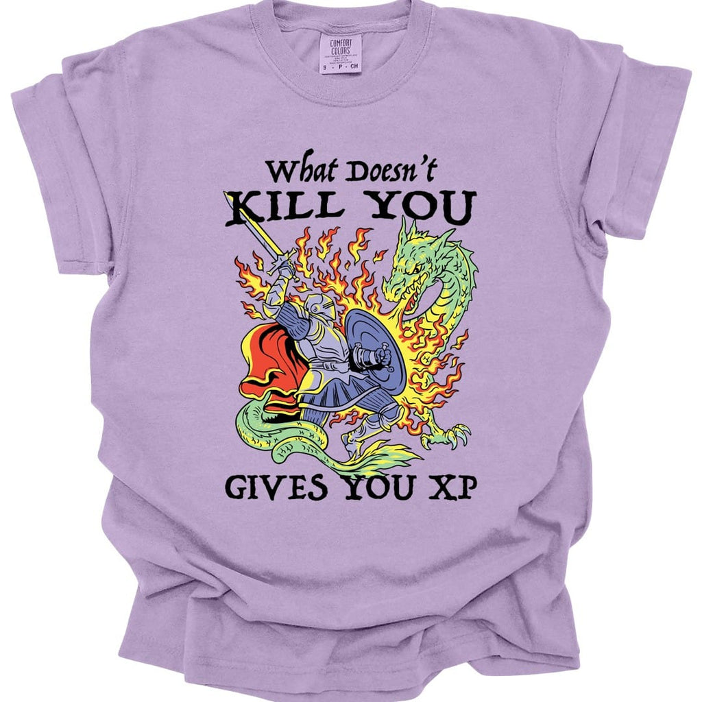 What Doesn't Kill You Gives You XP T-Shirt - Comfort Colors