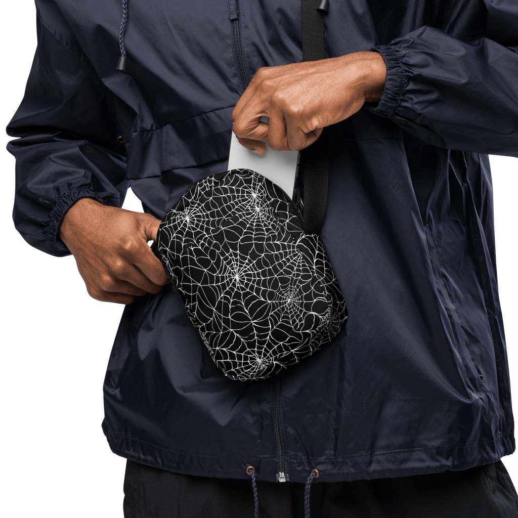 Wicked Web Weave Crossbody Bag