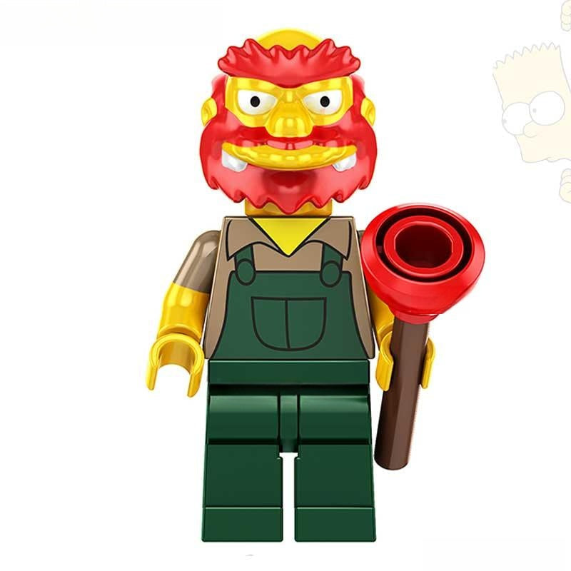 Willie | The Simpsons Minifigure Toy