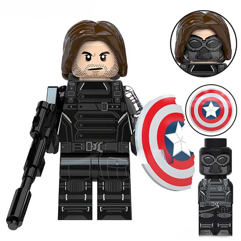 Winter Soldier Bucky Barnes Avengers Minifigure 3