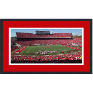 Framed Camp Randall Stadium Wisconsin Badgers 16x24 NCAA Football Photo Professionally Matted
