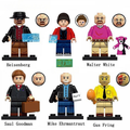 Breaking Bad Set of 6 Best New Lego Compatible Minifigures