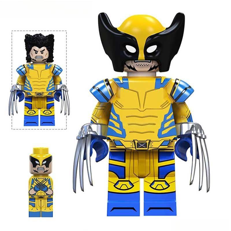 Wolverine Yellow & Blue Suit X-Men & Deadpool 3 Lego Marvel Minifigures 4