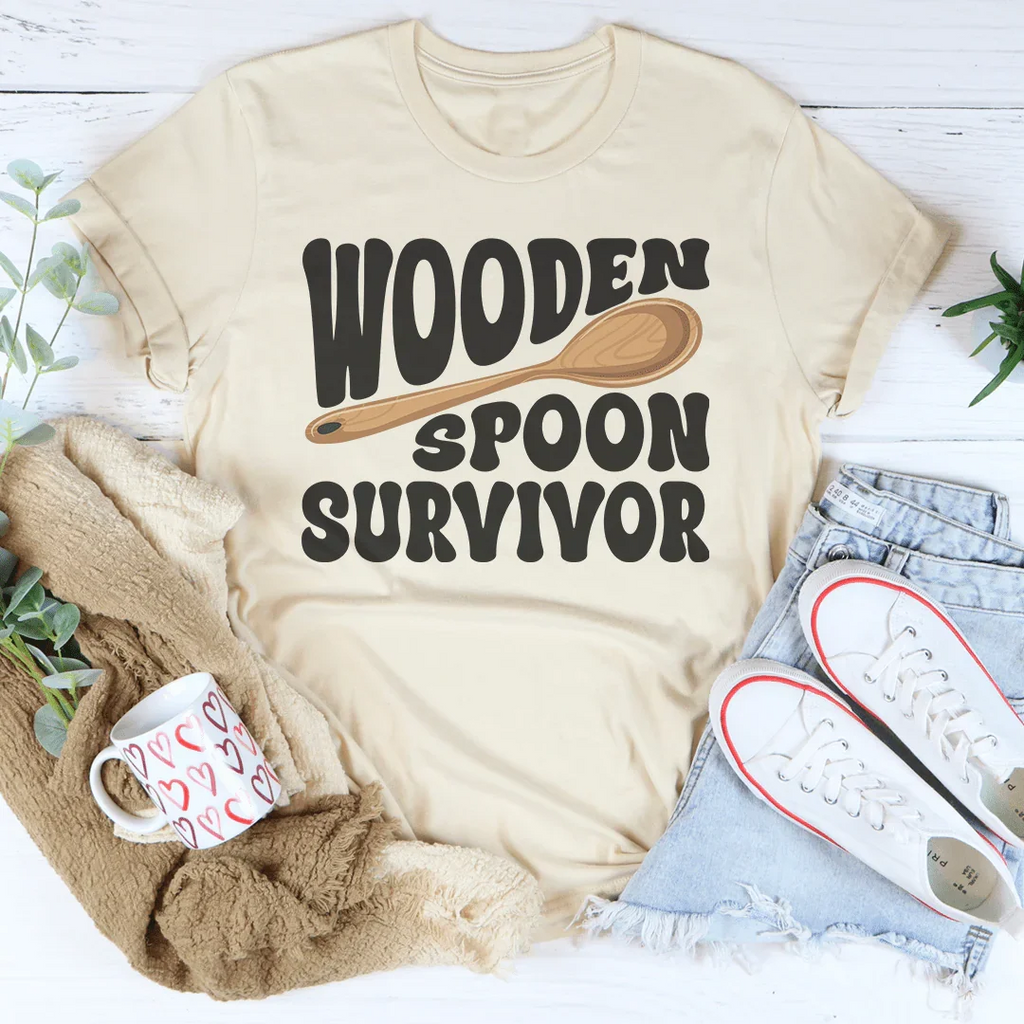 Wooden Spoon Survivor Tee