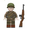 World War 2 American Airborne Infantry Soldier Minifigure Toy 3