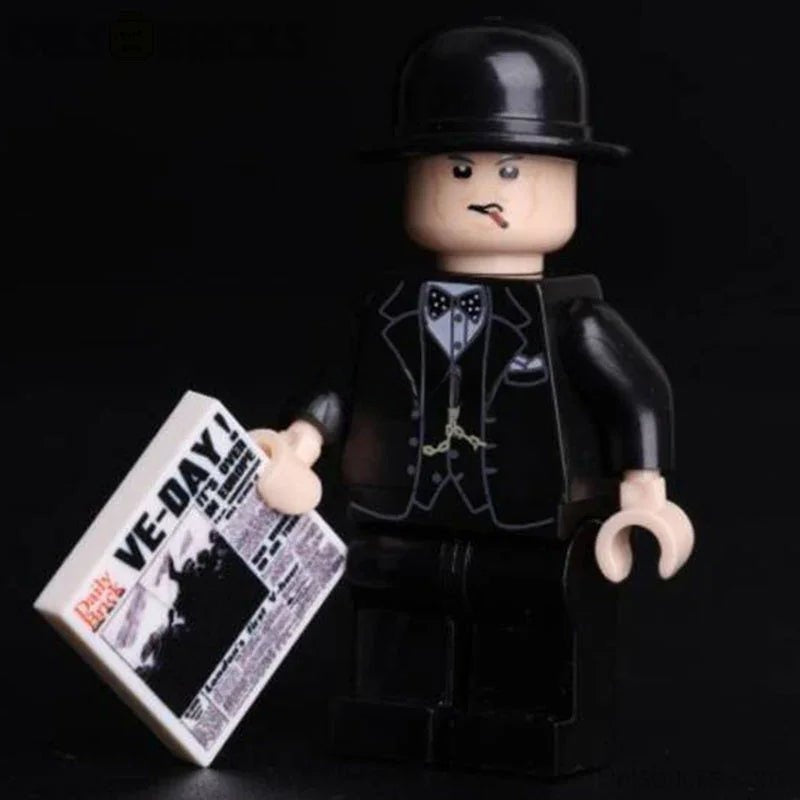 World War 2 British Prime Minister Winston Churchill Best Minifigure Toy