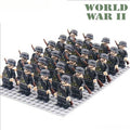 World War 2 German Soldiers set of 24 Minifigure Toy d-258