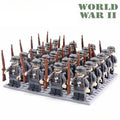 World War 2 German Soldiers set of 24 Minifigure Toy D154