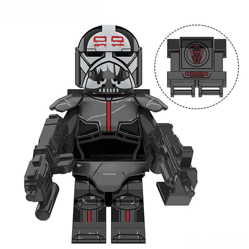 Wrecker - The bad Batch Lego Star Wars Minifigures custom toys 1