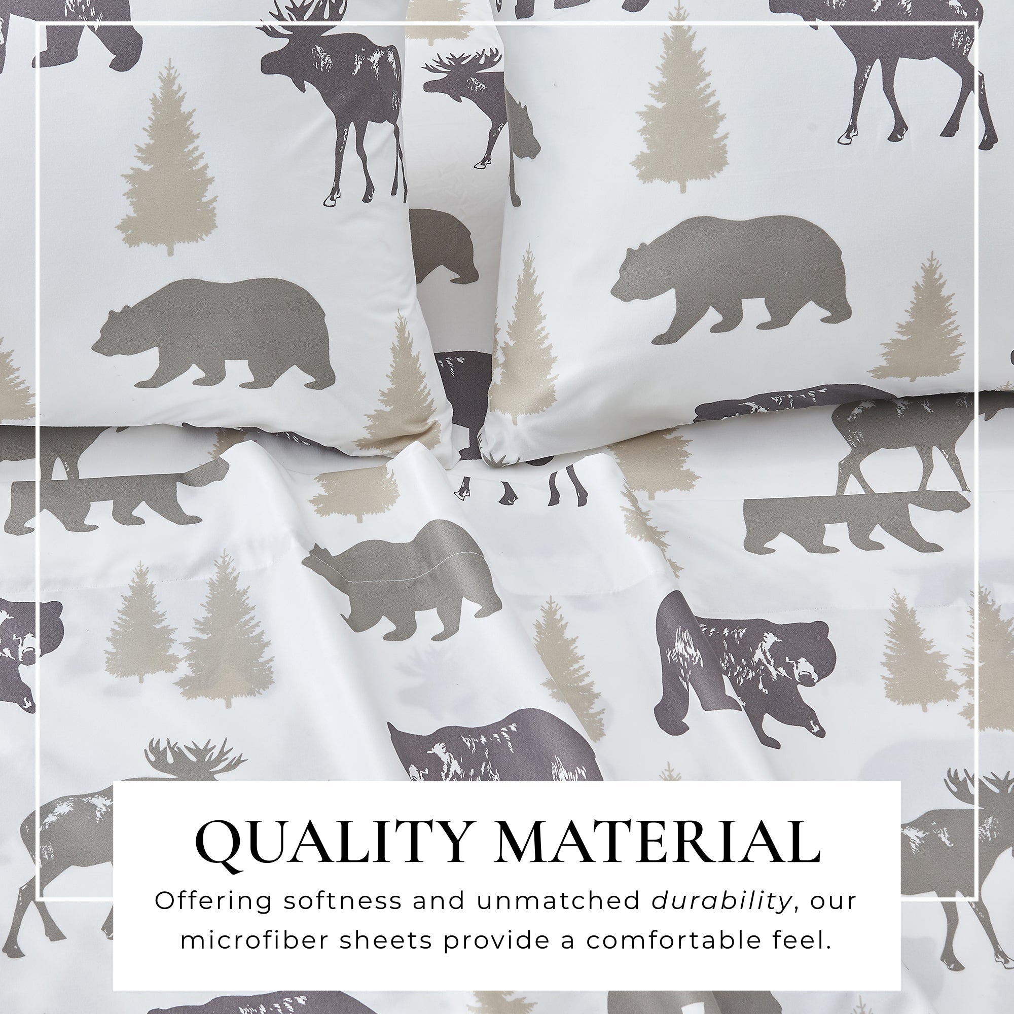 Lodge Printed Sheet Set - Mountain Ridge Collection
