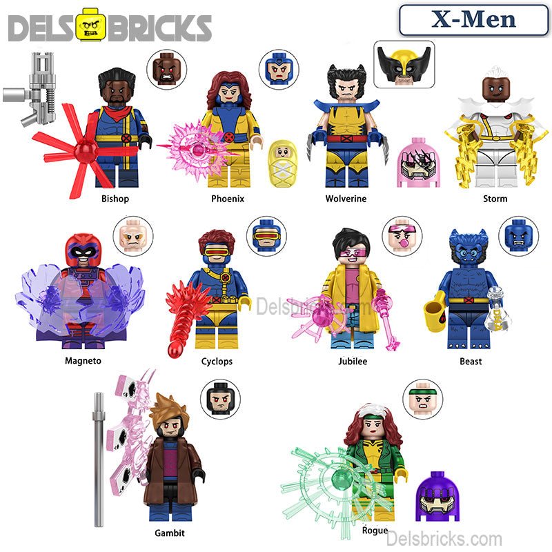 X-Men '97 Set of 10 Minifigure Toy S2