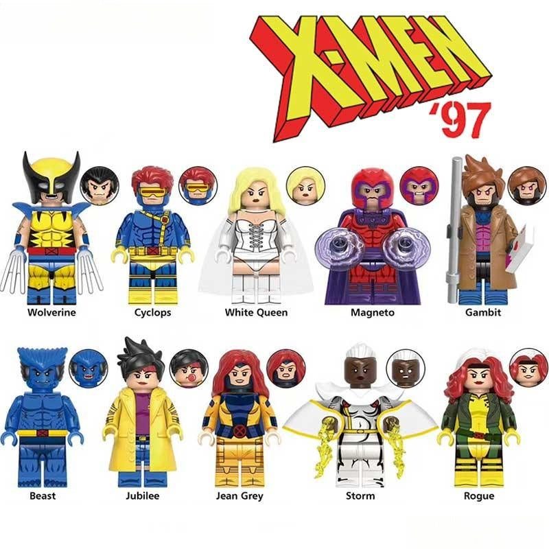 X-Men '97 Set of 10 Minifigure Toy S1