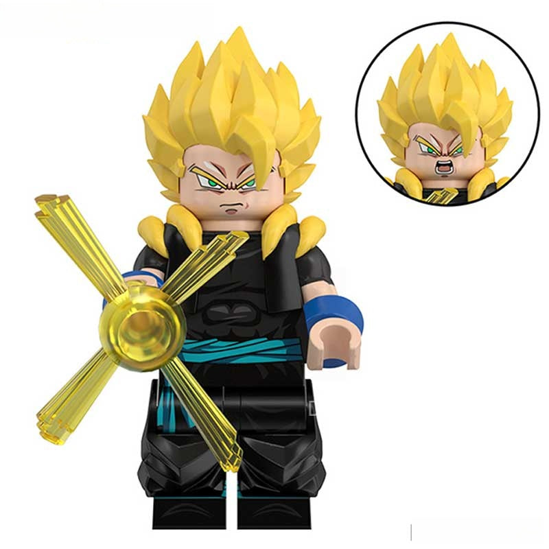 Xeno Gogeta Dragon Ball Z Super Lego Minifigures Best Custom Anime Toys