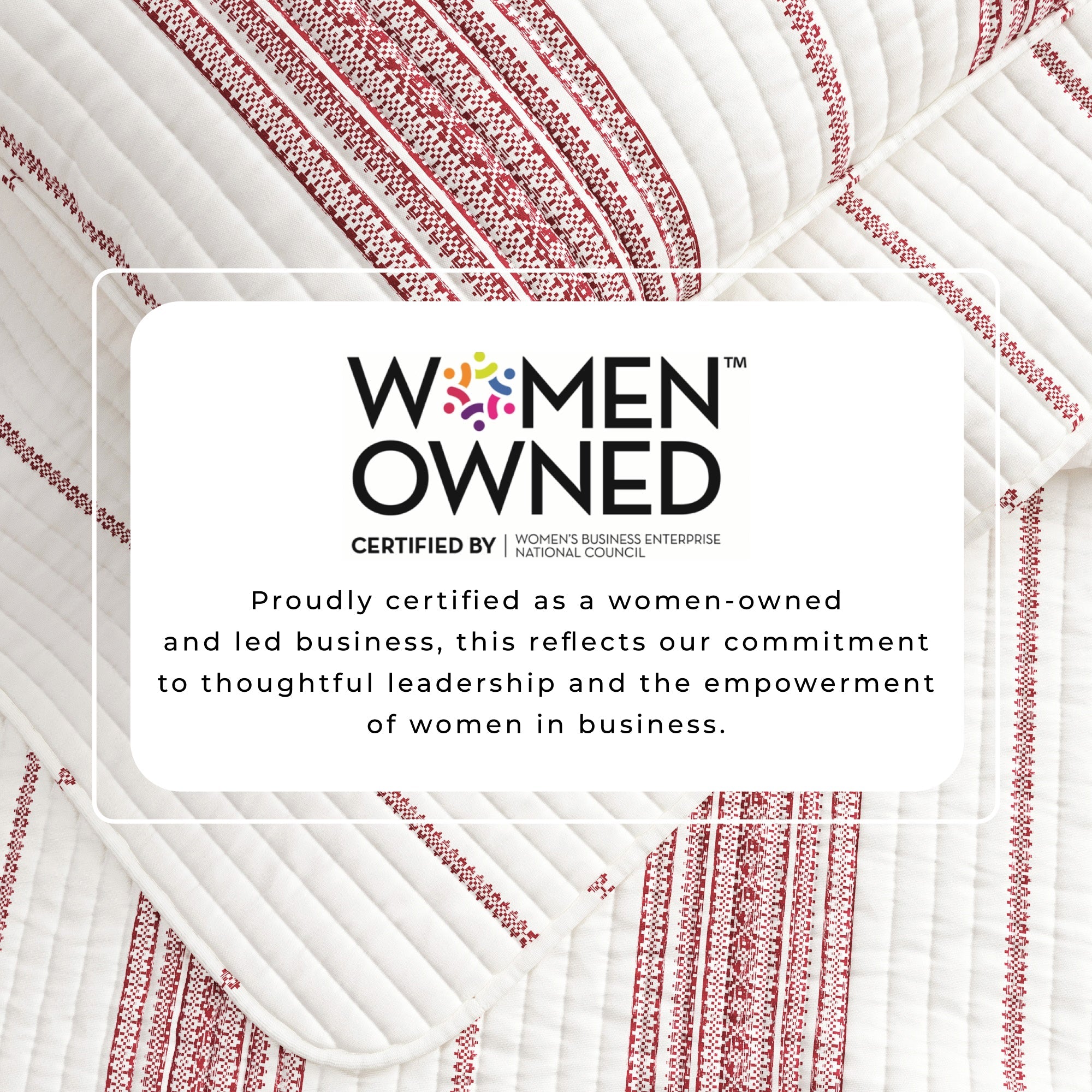Stripe Quilt - Wesley Collection
