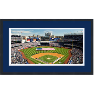 Framed Yankee Stadium New York Yankees MLB 16x24 Baseball Photo Professionally Matted