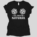 Yes They're Natural DnD Women's Shirt