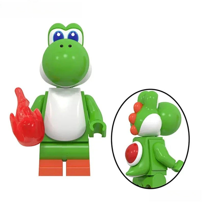 Yoshi from Super Mario Brothers Movie Lego Compatible Minifigures