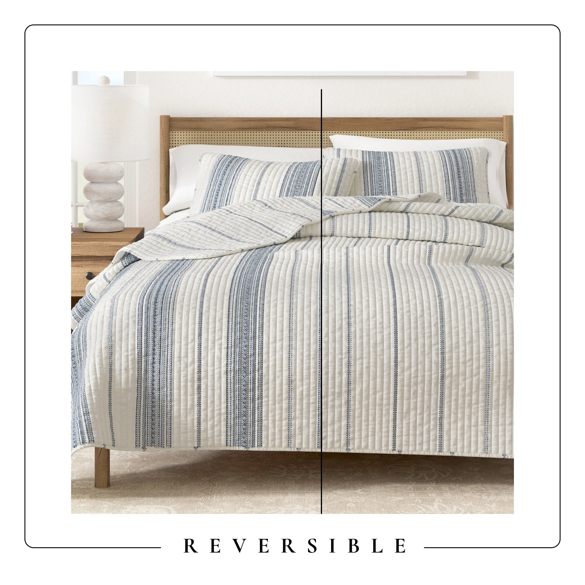 Stripe Quilt - Wesley Collection