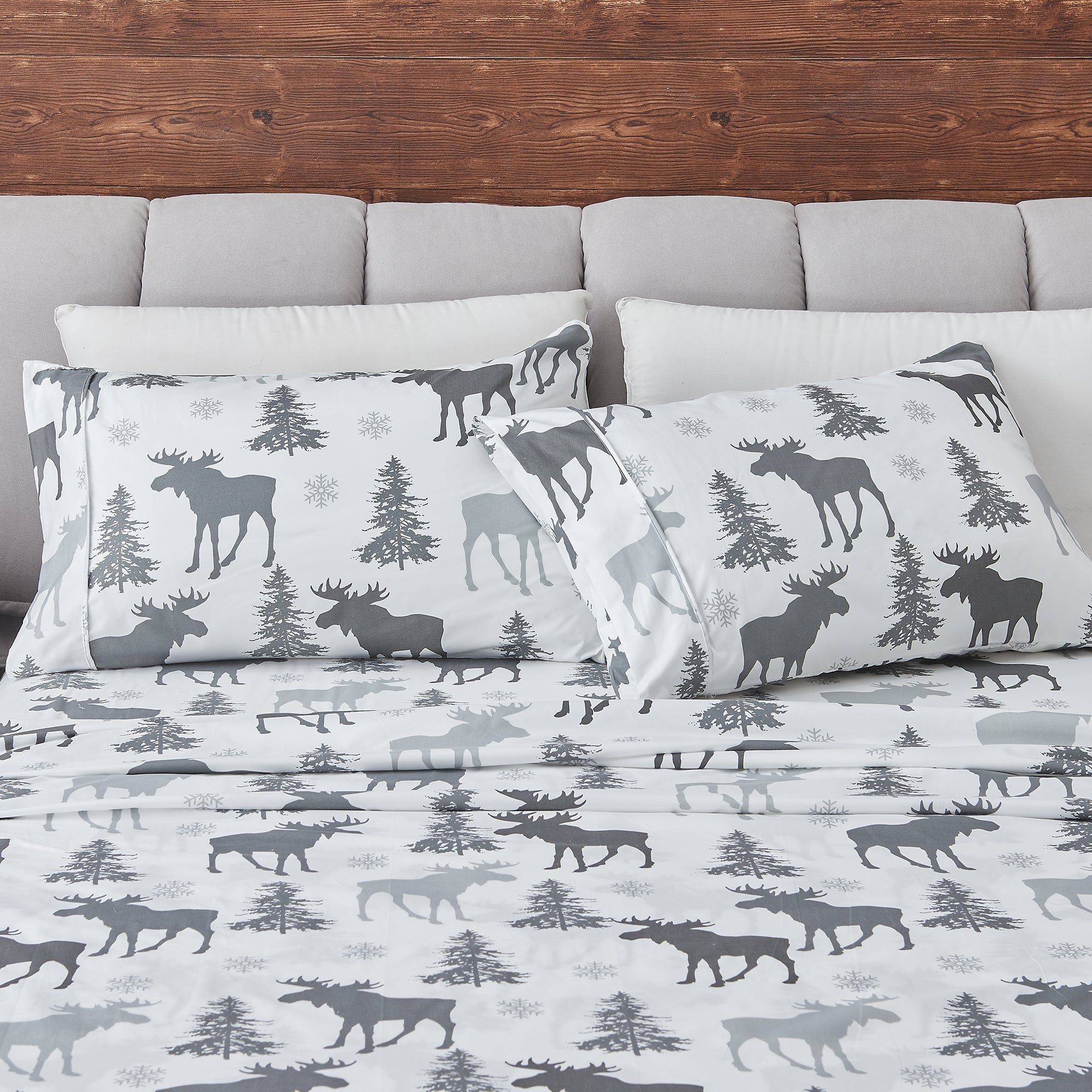 Lodge Printed Sheet Set - Mountain Ridge Collection
