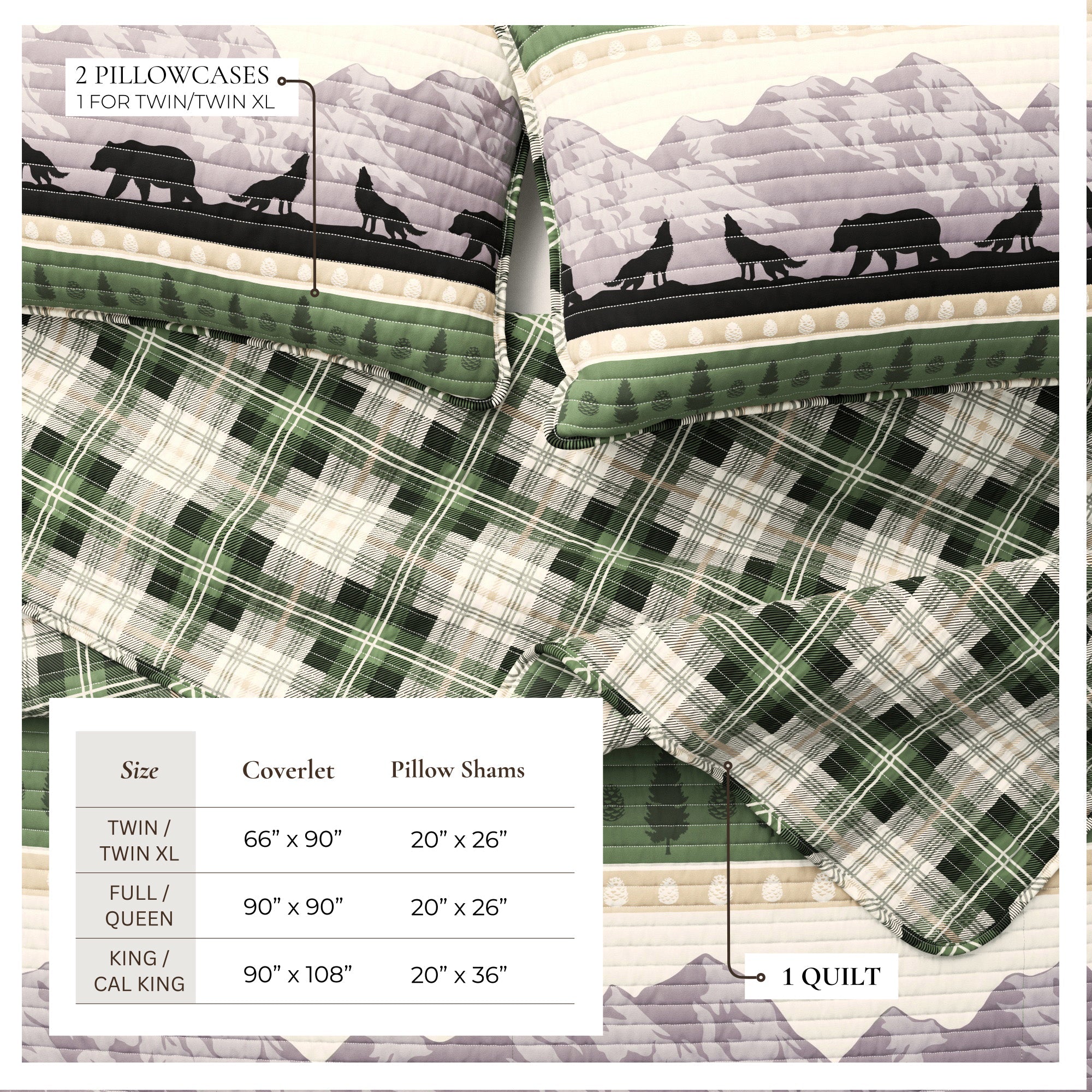 Lodge Quilt - Salt Creek Collection