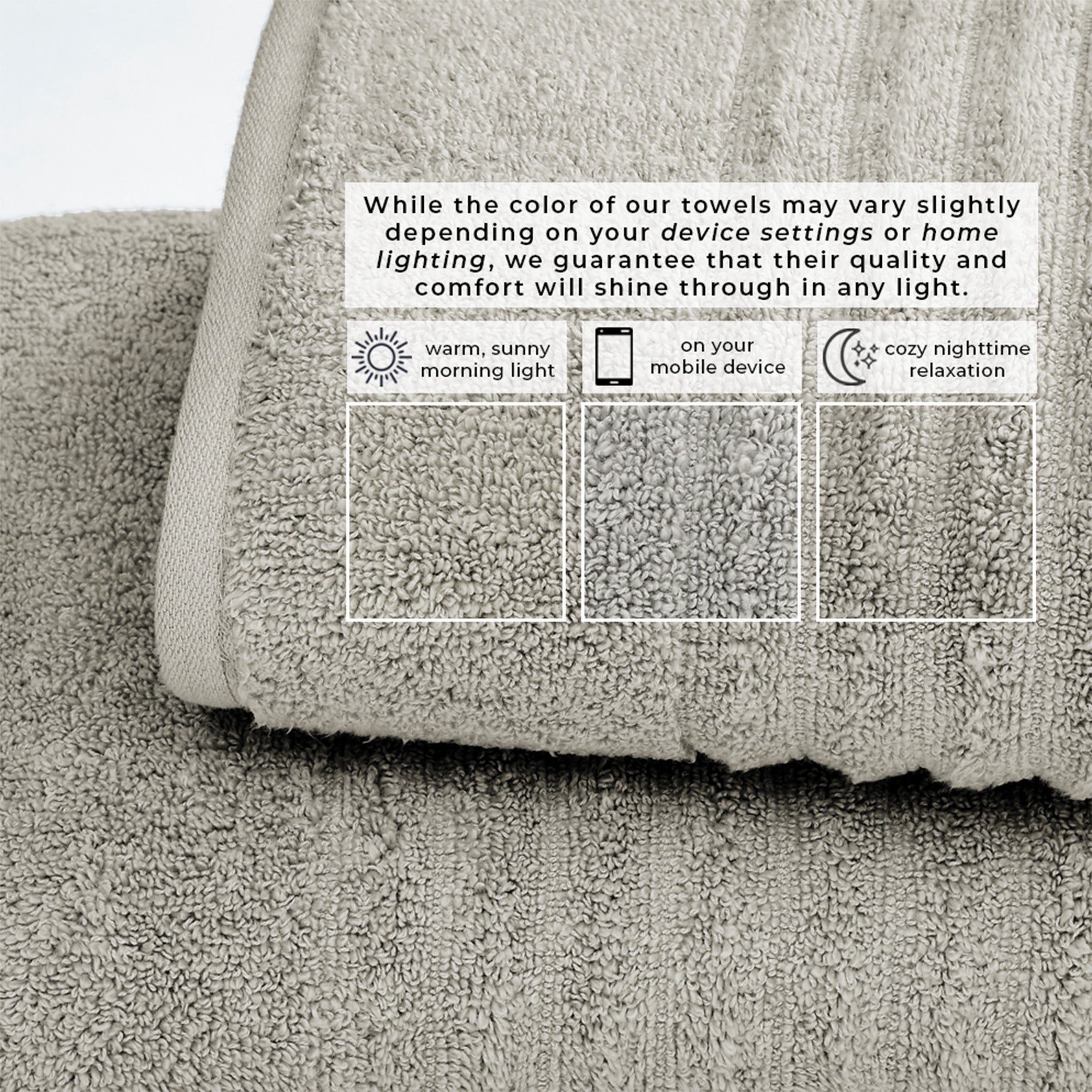 Luxury Combed Cotton Bath Towel Set - Karina Collection