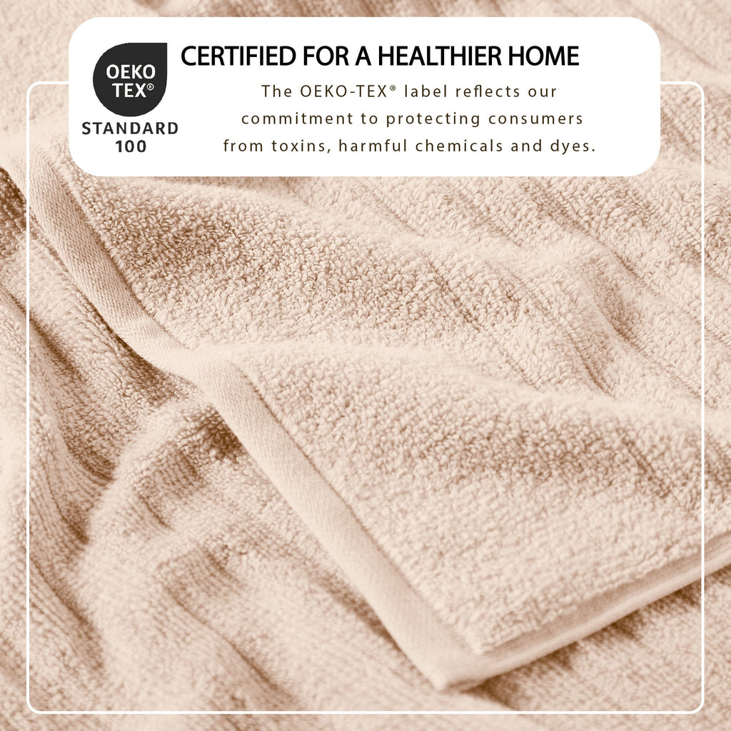 Luxury Combed Cotton Bath Towel Set - Karina Collection