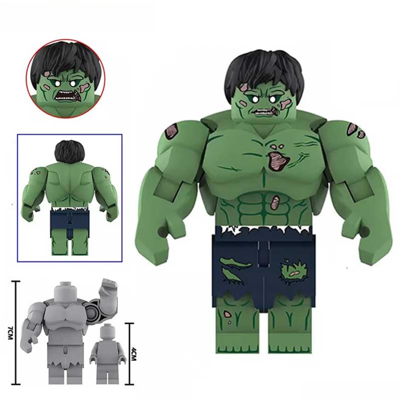 Zombie Hulk from Marvel Zombies Avengers Marvel MCU Minifigure 8