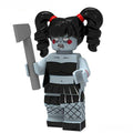 Zombie Punk Girl Lego Minifigures Custom Horror Toys