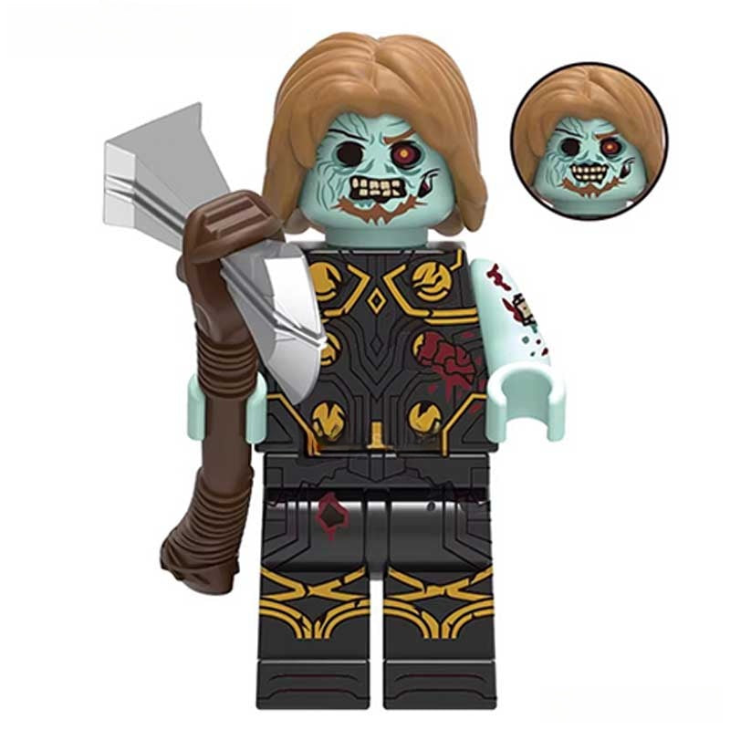 Zombie Thor from Marvel Zombies Marvel Minifigure 4