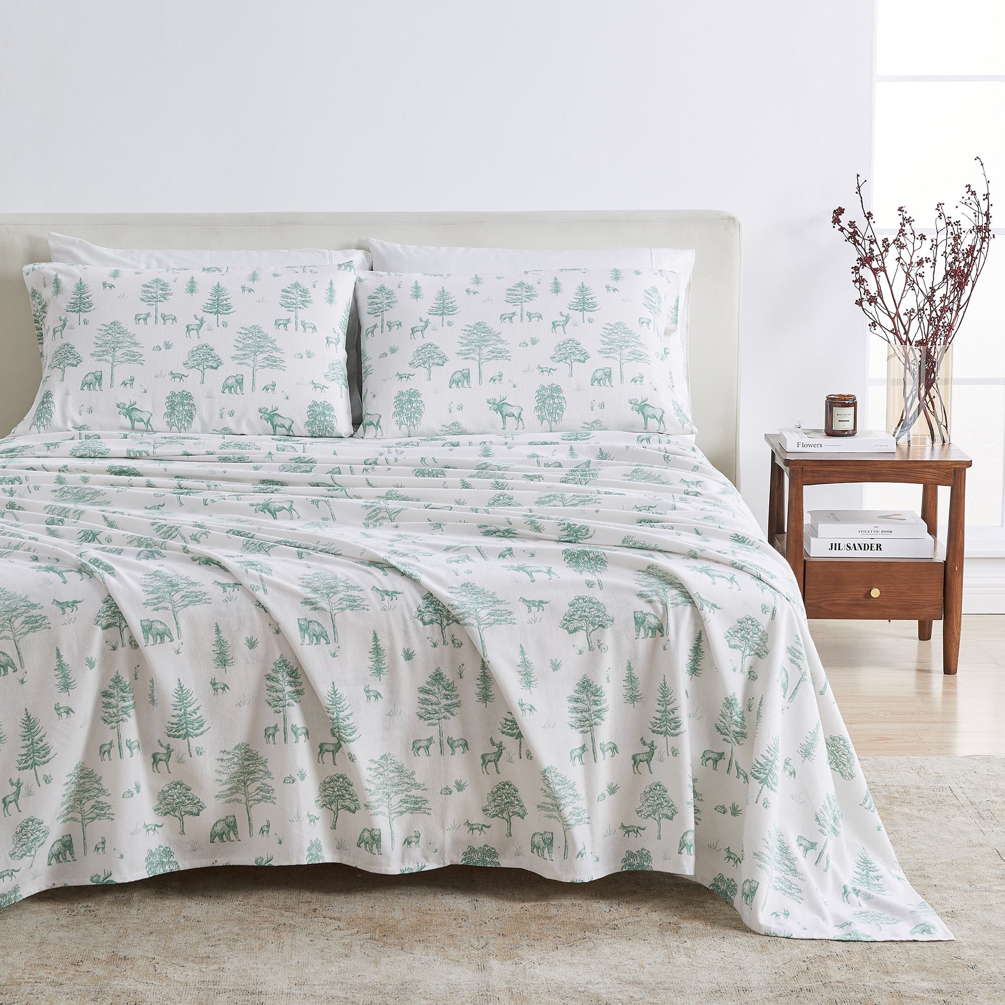 Turkish Cotton Flannel Sheet - Stratton Collection